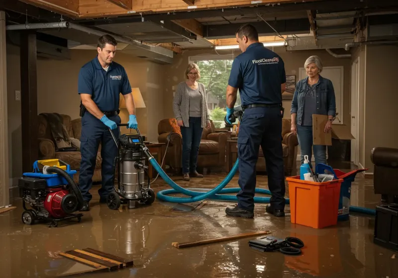 Basement Water Extraction and Removal Techniques process in Perezville, TX